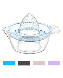 Fruit juicer, plastic, assorted colors, 17.5x14x11 cm