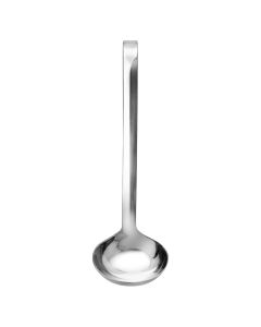 Serving ladle, stainless steel, silver color, 30 cm