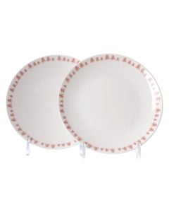Serving plate, porcelain, white, Dia. 26 cm