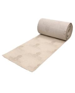 Sign rug, polyester, cream/beige, 80 cm