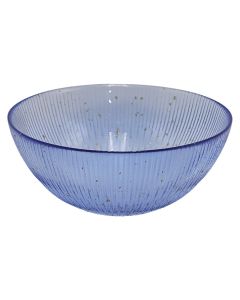 Bowl, glass, blue, Dia. 15 cm