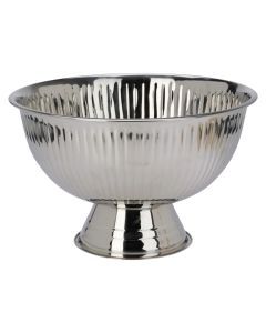 Bowl, stainless steel, silver color, Dia. 39.5 x H 24 cm