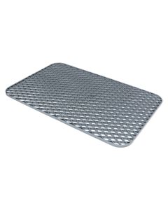 Sink strainer, plastic, grey, 40x60 cm
