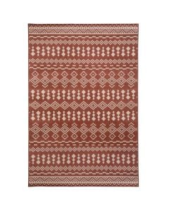 Carpet, polypropylene, terracotta, 120x160 cm