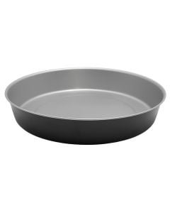 Signature baking pan, metal, grey/black, 2.6L / Dia. 28 x H 5.1 cm