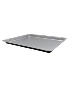 Signature baking pan, metal, grey/black, 2.35L / 28.5x35.5x2.5 cm