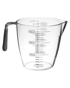 Measuring cup, polypropylene, transparent, 900ml / 18.8x10.1x13.9 cm