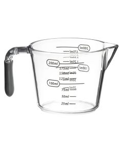 Measuring cup, polypropylene, transparent, 2L / 13.5x7.2x8 cm