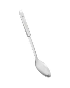 Serving spoon, stainless steel, silver color, 7x4.8x35.2 cm