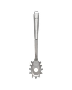 Pasta spoon serving, stainless steel, silver color, 7.3x5x33.5 cm