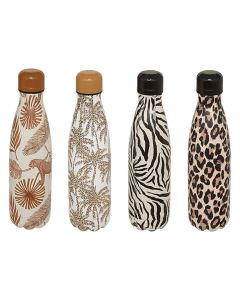 Flask, stainless steel, assorted colors, 0.5L / Dia. 7.1 x H 27.5 cm