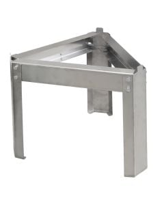 Stand for stainless steel container, stainless steel, silver color, Dia. 37.5 cm / 25-30-50-75 L