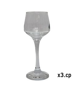 Liqueur glass Lal (PK 6), glass, transparent, 80 cc / Dia. 4.5 x H 14 cm