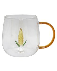 Tea cup, glass, transparent, 250 ml / Dia. 9 x H 8 cm