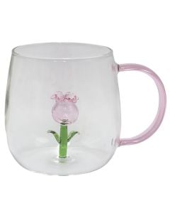 Tea cup, glass, transparent, 250 ml / Dia. 9 x H 8 cm