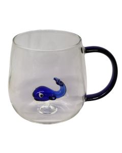 Tea cup, glass, transparent, 250 ml / Dia. 9 x H 8 cm