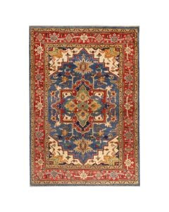 Carpet Ghazni, 80% wool and 20% cotton, multicolored, 121x183 cm