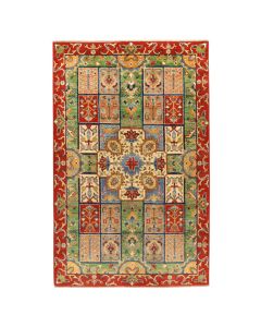 Carpet Ghazni, 80% wool and 20% cotton, multicolored, 120x175 cm