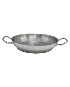 Pan with two handles Agnelli, stainless steel, silver color, Dia. 28 x H 5 cm