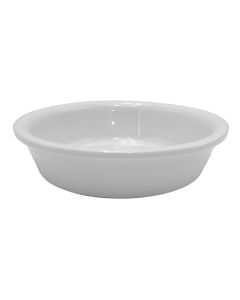 Porcelain insert for pans, white, Dia. 20 x H 5 cm