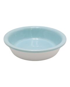 Porcelain insert for pans, blue, Dia. 20 x H 5 cm