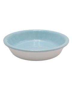 Porcelain insert for pans, blue, Dia. 24 x H 5.1 cm