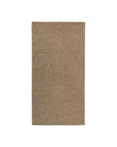 Rug Kenzy, polypropylene, brown, 80x150 cm