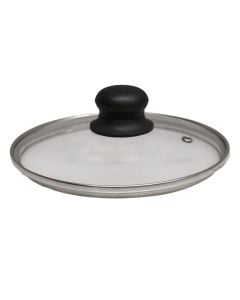 Kapak për tenxhere me nje dorezë Roma Alu-Cook, qelq, transparente, Dia. 18 cm