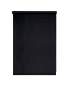 Grilë rollon kundradielli NIGHT, 100% poliestër, e zezë, 80x180 cm