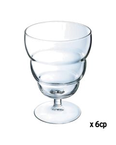 Kupë akullore/embëlsirash Jolly, qelqi, transparente, 45 cl / Dia. 10 x H 13.5 cm