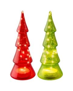 Sfere dekoruese me varje, led,