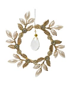 Dekorues me varje, me gure, gold