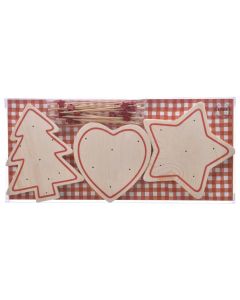 Dekorues ambienti, dru pishe