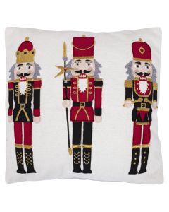 Jastek dekorativ, Christmas, poliester, Arrethyes, L. 45 x P. 10 x H. 45 cm