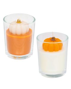 Decorative candle, Christmas, Citronella, D. 5.5 x H. 6.7 cm, 60 G