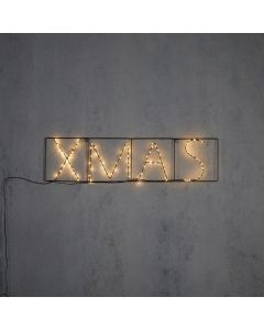 Drite Neon me motive Christmas, XMAS, IP44, 80 led, ndricim i ngrohte, l81xw2xh20cm