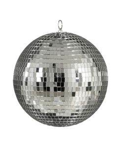 Sfere dekoruese, Mirror, silver, D25 cm