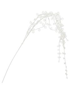 Dege dekorative Christmas, ngjyre e bardhe me deborer, l109xw7xh2cm