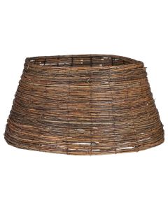 Base for tree, textile, natural color, h26xd55cm