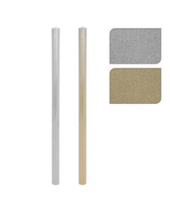 Gift wrapping paper, gold/silver color, 70x150 cm