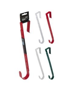 Christmas wreath hangers, various colors, 30 cm