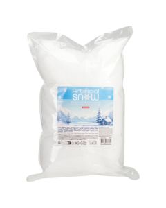 Artificial snow, polyester, white, 100g