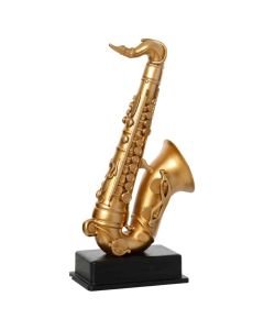 Objekt dekorues, Saxophone, poliresine, L.14.5cm x W.23cm x H.50cm