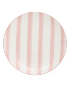 Charlie dessert plate, porcelain, white/orange, Dia. 19 x H 2.3 cm