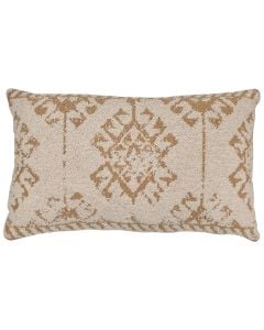 Ozel decorative pillow, polyester/rayon, beige, 30x50 cm