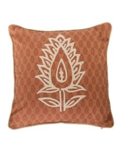 Sienna decorative cushion cover, rayon, dark pink, 40x40 cm