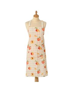 Tina kitchen apron, polyester, orange/orange, 70x85 cm