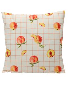 Tina decorative pillow, polyester, orange/orange, 45x45 cm