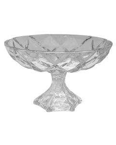 Candy holder, glass, transparent, Dia. 32.3 x H 19.5 cm