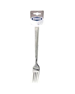 Pirun tavoline Dafne (PK2), inoks/plastike, ngjyrë argjendi/lisi e zbardhur, 20.5 cm